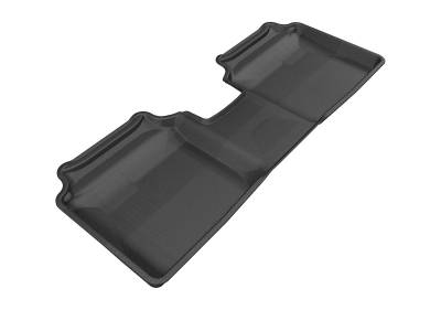 3D MAXpider - MAXpider L1HY02121509 Kagu Floor Mat Rear Black for 11-13 Elantra Sedan/Coupe