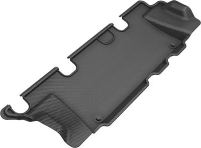 3D MAXpider - MAXpider L1IN01631509 Kagu Floor Mat Rear Black for 11-18 Infiniti Qx56/QX80