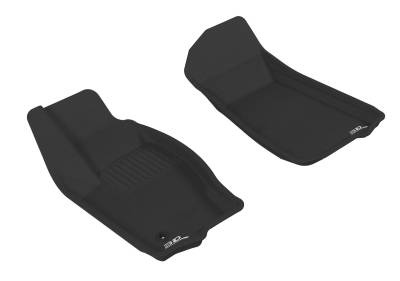 3D MAXpider - MAXpider L1JP00111509 Kagu Floor Mat Front Black for Jeep Grand Cherokee