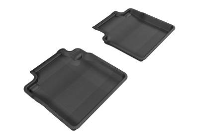 3D MAXpider - MAXpider L1IN01521509 Kagu Floor Mat Rear Black for 11-19 M37 Q70