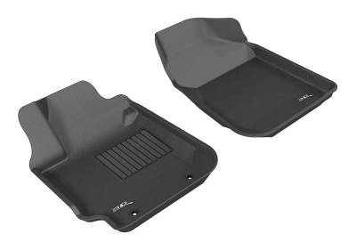 3D MAXpider - 3D MAXpider L1TY04311509 Kagu Floor Mat Front Black for Matrix