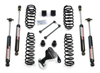 TeraFlex - TeraFlex 1251060 2.5" Lift Kit w/9550 Shocks Right Hand Drive for JK 4DR
