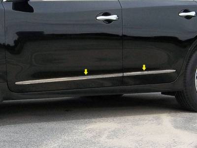 Quality Automotive Accessories - Quality Automotive AT13550 Side Accent Trim for 13-14 Nissan Altima
