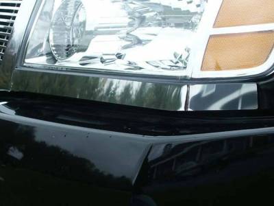 Quality Automotive Accessories - Quality Automotive HL24520 Headlight Trim for Nissan Titan