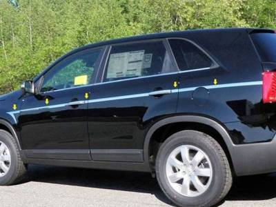 Quality Automotive Accessories - Quality Automotive AT11820 Side Accent Trim for 11-14 Kia Sorento