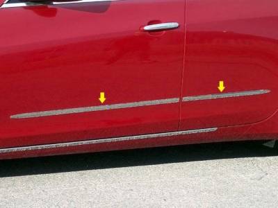 Quality Automotive Accessories - Quality Automotive AT54250 Side Accent Trim 2014 Cadillac CTS