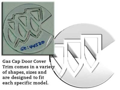 Quality Automotive Accessories - Quality Automotive GC44520 Fuel Door Cover 04-07 Buick Rainier