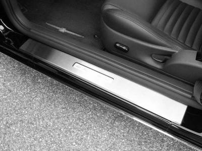 Quality Automotive Accessories - Quality Automotive DS43672 Door Sill Trim 02-05 Ford Thunderbird