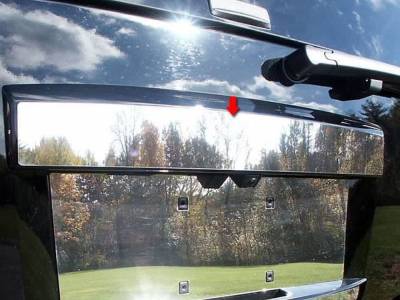 Quality Automotive Accessories - Quality Automotive LB47295 License Plate Bezel 07-13 Chevrolet Tahoe