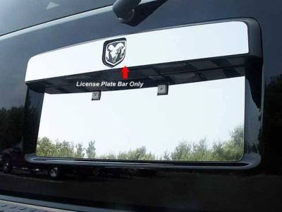 Quality Automotive Accessories - Quality Automotive LB47940 License Plate Bezel for Dodge Nitro