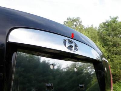 Quality Automotive Accessories - Quality Automotive LB27365 License Plate Bezel for 06-11 Hyundai Accent