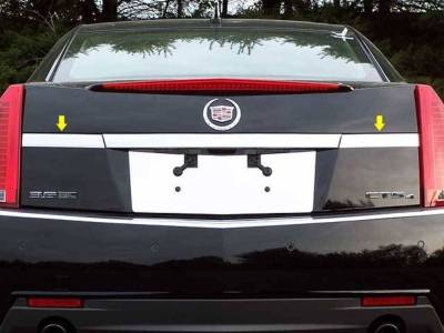 Quality Automotive Accessories - Quality Automotive LB48250 License Plate Bezel 08-13 Cadillac CTS