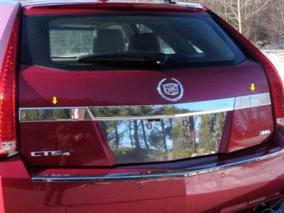 Quality Automotive Accessories - Quality Automotive LB50251 License Plate Bezel 10-13 Cadillac CTS