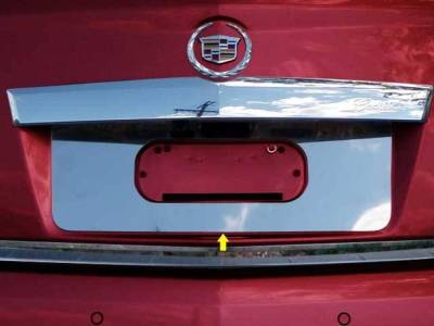 Quality Automotive Accessories - Quality Automotive LP50260 License Plate Bezel 10-14 Cadillac SRX
