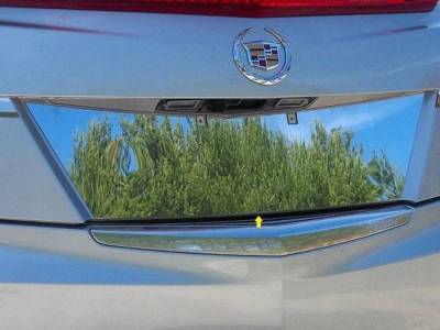 Quality Automotive Accessories - Quality Automotive LP53235 License Plate Bezel 13-14 Cadillac ATS