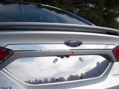 Quality Automotive Accessories - Quality Automotive LB53390 License Plate Bezel 13-14 Ford Fusion