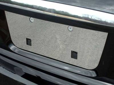 Quality Automotive Accessories - Quality Automotive LP27550 License Plate Bezel for 07-12 Nissan Altima