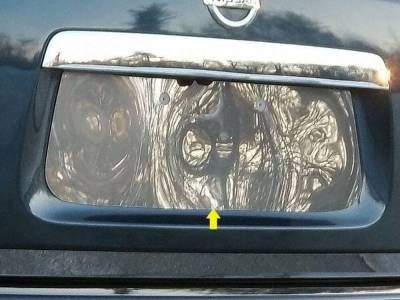 Quality Automotive Accessories - Quality Automotive LP13527 License Plate Bezel for Pathfinder