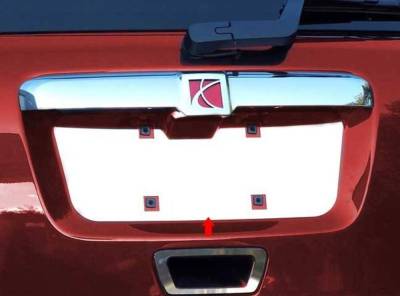 Quality Automotive Accessories - Quality Automotive LP47425 License Plate Bezel 07-09 Saturn Outlook
