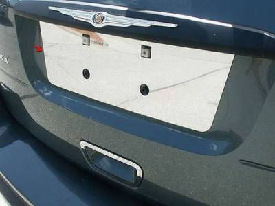 Quality Automotive Accessories - Quality Automotive LP44750 License Plate Bezel for Chrysler Pacifica