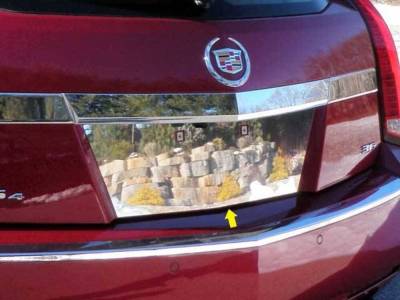 Quality Automotive Accessories - Quality Automotive LP50251 License Plate Bezel 10-11 Cadillac CTS