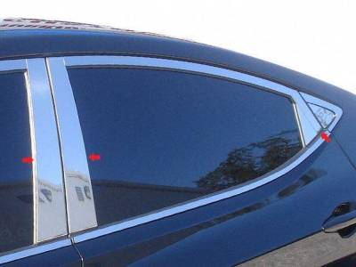 Quality Automotive Accessories - Quality Automotive PP11341 Pillar Post Kit for Hyundai Elantra