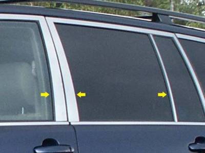 Quality Automotive Accessories - Quality Automotive PP24111 Pillar Post Kit for Toyota Highlander