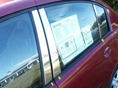 Quality Automotive Accessories - Quality Automotive PP45411 Pillar Post Kit 05-07 Saturn Ion
