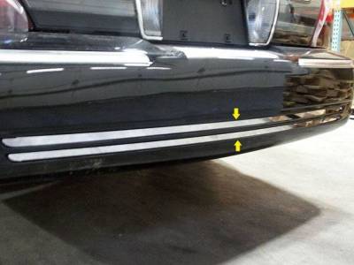 Quality Automotive Accessories - Quality Automotive RB38480 Rear Bumper Accent 98-03 Mercury Grand