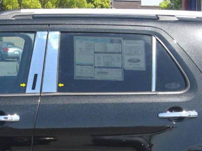 Quality Automotive Accessories - Quality Automotive PP51330 Pillar Post Kit 11-14 Ford Explorer