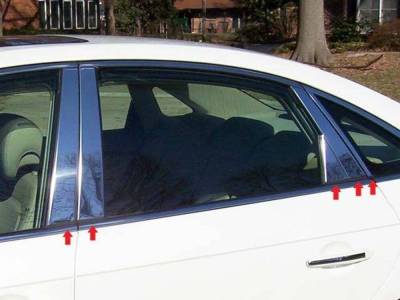 Quality Automotive Accessories - Quality Automotive PP26358 Pillar Post Kit for 06-11 Hyundai Azera