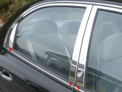 Quality Automotive Accessories - Quality Automotive PP24806 Pillar Post Kit for 01-06 Kia Optima