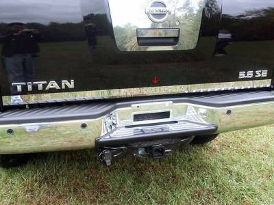Quality Automotive Accessories - Quality Automotive RD24520 Rear Deck Accent for Nissan Titan