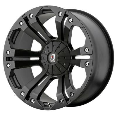 XD - XD Wheels XD778 MONSTER 18x9 5x5.5 5x150 18mm Matte Black XD77889086718