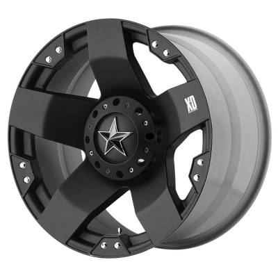 XD - XD Wheels XD775 ROCKSTAR 17x8 5x5.0/135 10mm Matte Black XD77578043310