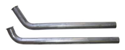 Pypes Performance Exhaust - Pypes DGB10S Stainless Steel 2.5" Downpipes 2 Bolt for 68-72 Buick GS 400/455