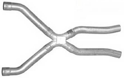 Pypes Performance Exhaust - Pypes XGG10 2.5" Intermediate Exhaust X-Pipe Kit for 78-88 GM G-Body