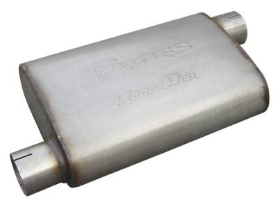 Pypes Performance Exhaust - Pypes MVR10 Race Pro Series S.S. 14" 2.5" Off/Off Exhaust Muffler Universal