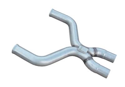 Pypes Performance Exhaust - Pypes XFM45 S.S Exhaust X-Pipe Kit for OEM H for 11-14 Ford Mustang