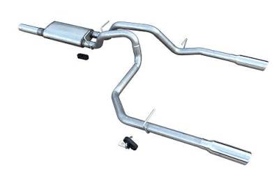 Pypes Performance Exhaust - Pypes SGT29V Violator Cat Back Exhaust System for 10-24 GM 1500 5.3/4.8L