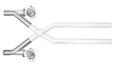 Pypes Performance Exhaust - Pypes XVX10F 2.5" S.S. Xchange Dump Legs Intermediate Pipe Universal for XVF10