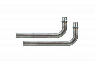 Pypes Performance Exhaust - Pypes DCC10S Stainless Steel 2.5" Downpipes for 67-81 Chevrolet Corvette