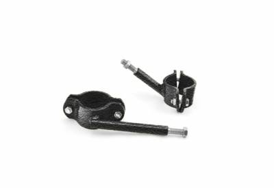 Steinjager - Steinjager High Lift Jack Roll Bar Mount Text Black for Jeep JK 4DR J0047582