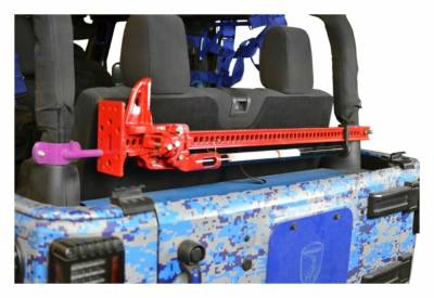 Steinjager - Steinjager High Lift Jack Roll Bar Mount Pinky for Jeep JK 2DR J0047597