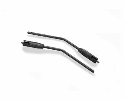 Steinjager - Steinjager Poly Insert Side Mirror Leg Kit-Text Black for Gladiator J0050032