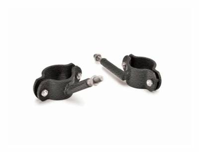 Steinjager - Steinjager High Lift Jack Roll Bar Mount Text Black for Wrangler LJ J0047636