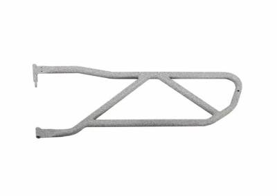 Steinjager - Steinjager Front Tubular Trail Doors-Gray Hammer for Jeep Renegade J0050234