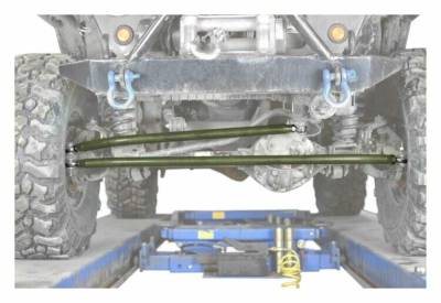 Steinjager - Steinjager Extended Crossover Steering Kit-Locas Green for Jeep TJ J0053721