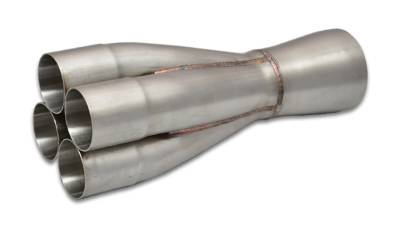 Vibrant Performance - Vibrant 10305 4-1 S.S Merge Collector 1.875" Inlet ID 2.5" Merge Out OD