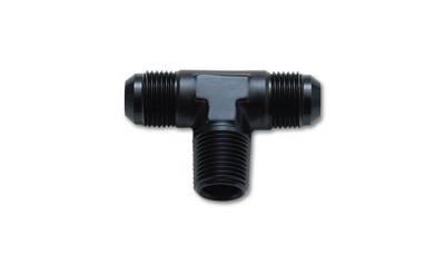 Vibrant Performance - Vibrant 10462 Flare To Pipe Tee Adapter Fitting Size -6 AN x 1/4" NPT
